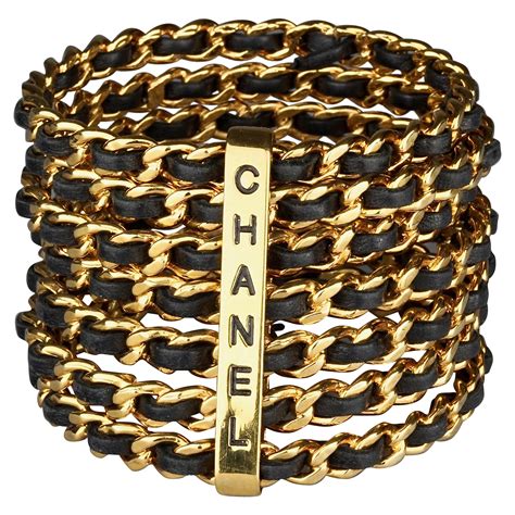 chanel beacelet|Chanel vintage bracelet.